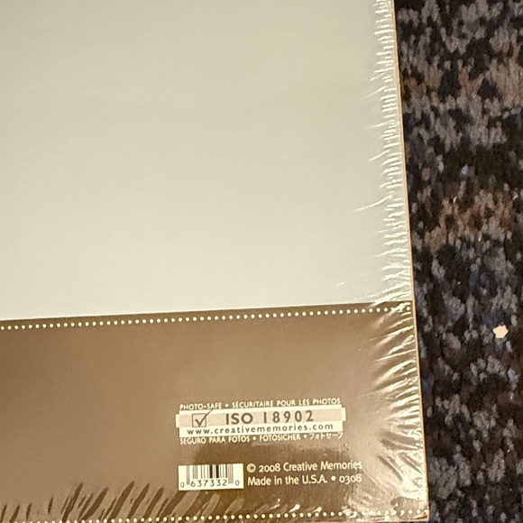 Creative Memories Gray Album with Blue Star - Picture 9 of 9